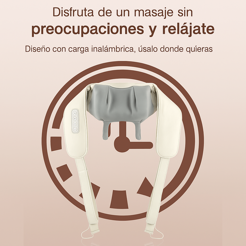 Masajeador Premium Cervical & Espalda Relax Pro