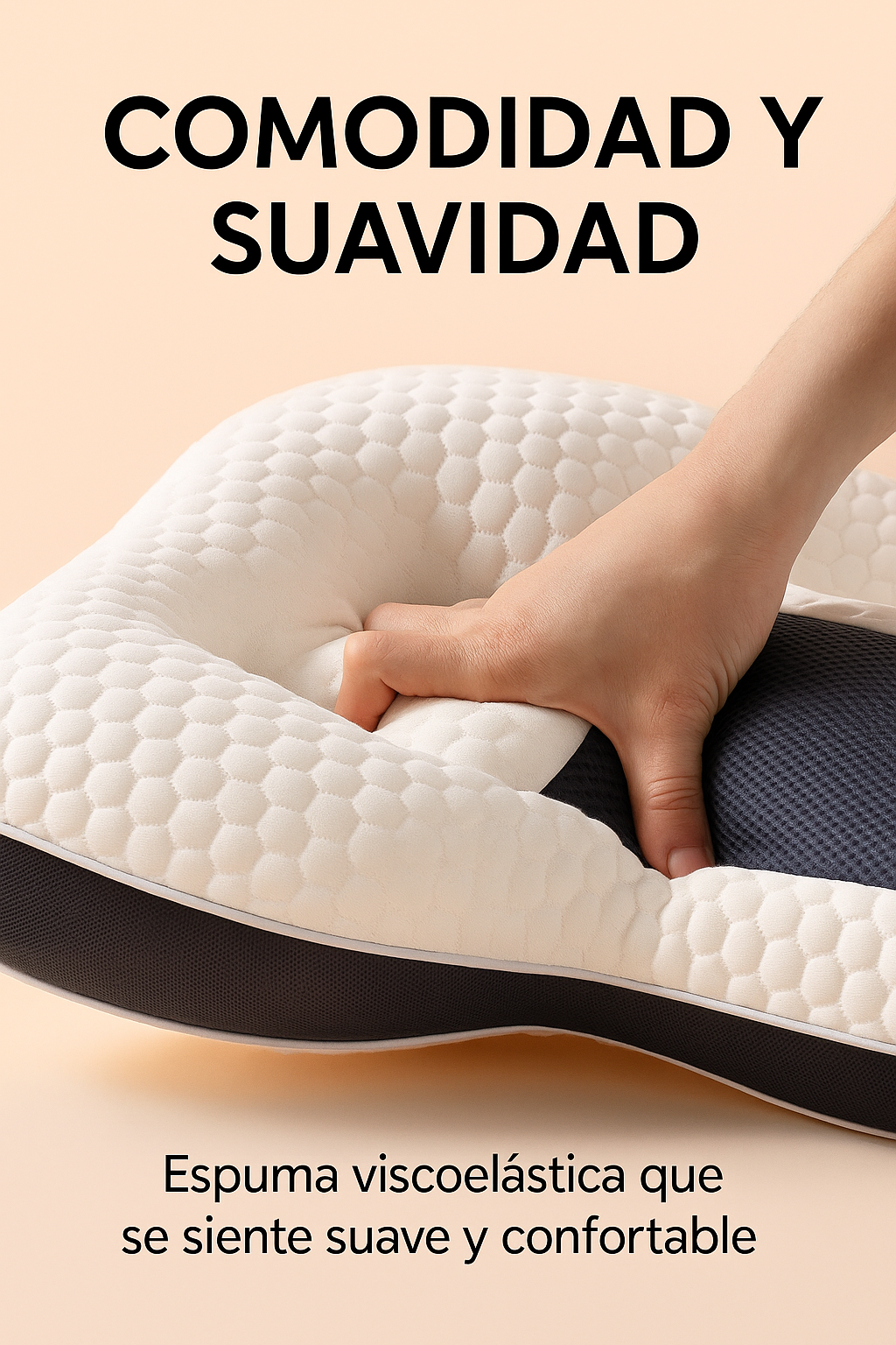 Almohada Memory Foam - Comodidad y Suavidad - Pack X2 Almohadas