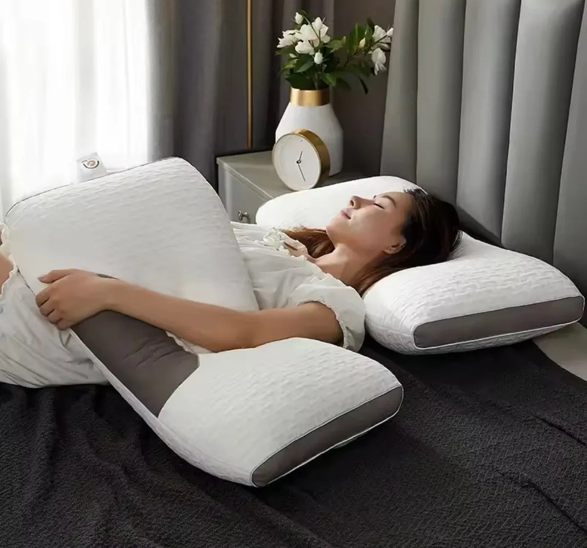 Almohada Memory Foam - Comodidad y Suavidad - Pack X2 Almohadas