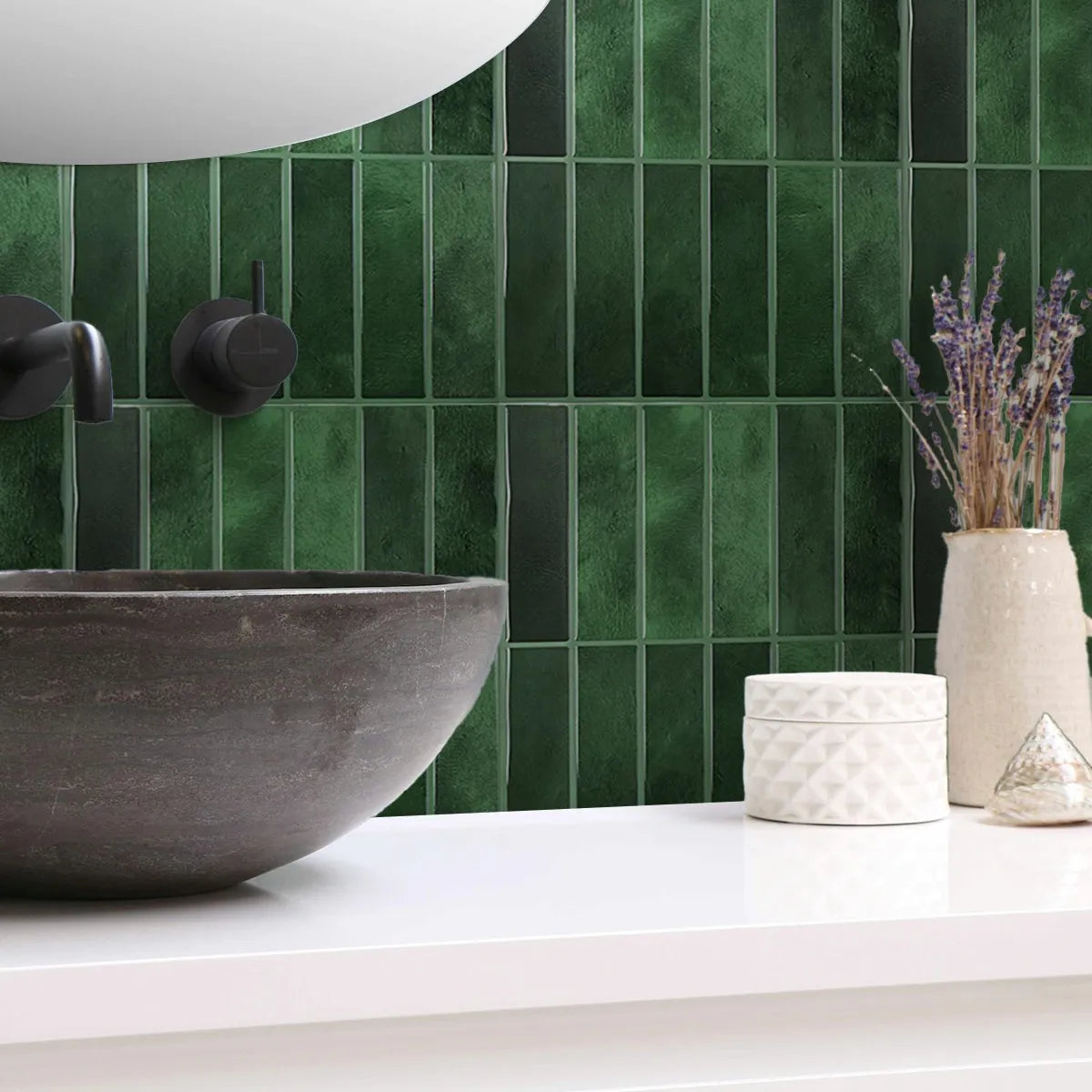 Azulejos Autoadhesivos 3D para Cocina y Baño