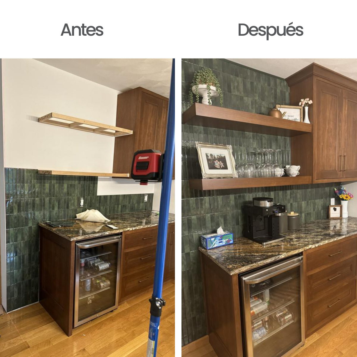 Azulejos Autoadhesivos 3D para Cocina y Baño - Pack 5 Planchas (0,33 metros cuadrados)